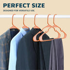 Lifemaster Plastic Clothes Hangers – Heavy Duty Hanger Set, - Image 10