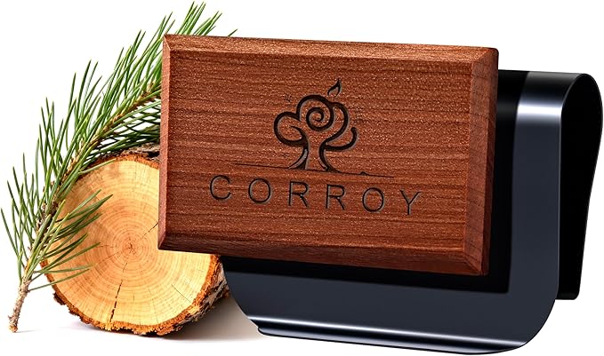 Car Air Freshener Natural Essential Oil Scent, Odor Eliminator and Purifier by CORROY