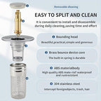 Bathroom Sink Stopper Hair Catcher - Image 3