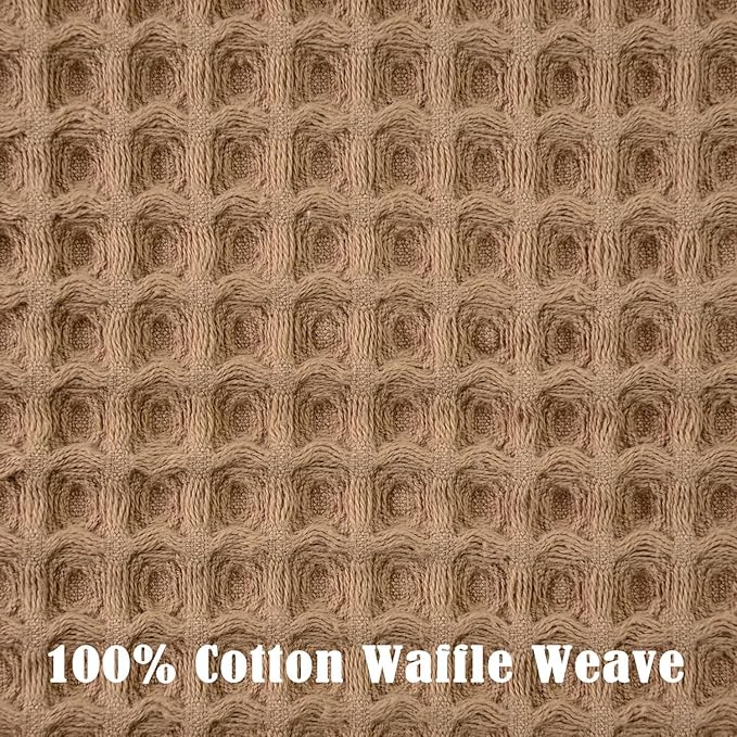 Jacquotha Waffle Bathroom Hand Towels 2-Piece – Cotton, Lightweight, Lint Free - Image 4