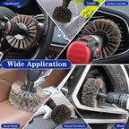 DkOvn Horse Hair Brush for Drill, for Leather, Car Interior, Car Wheel - Image 6