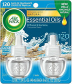 Air Wick Plug in Scented Oil Refill, Turquoise Oasis, Essential Oils, Air by AirWick