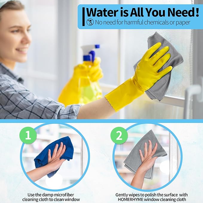 HOMERHYME Microfiber Cleaning Cloth - Image 5