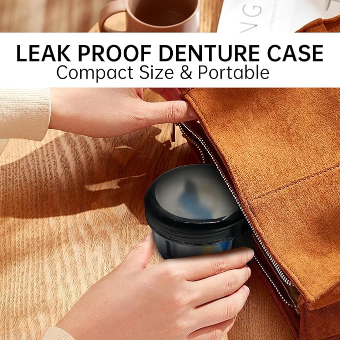 Leak Proof Denture Cups for Soaking Dentures - Image 7