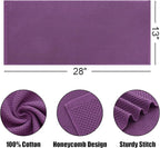 Kitinjoy 100% Cotton Waffle Weave Kitchen Hand Towels - Image 2