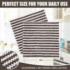 Homaxy 12 Pack Kitchen Dish Cloths, Ultra Soft and Absorbent Dish Towels - Image 5