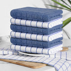 Homaxy Premium Cotton Kitchen Towels 16"x 28", Large Natural Ring Spun 390 GSM - Image 8