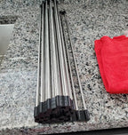 Ahyuan Roll up Dish Drying Rack Over The Sink Kitchen Roll up Sink Drying Rack - Image 3