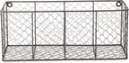 DII Chicken Wire Collection Farmhouse Vintage Wall Baskets, Medium Basket - Image 3