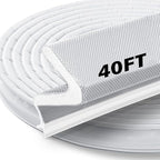40FT Weather Stripping Door Seal Strip – Soundproof Door Frame Seal by Unknown