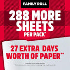 Brawny Tear-A-Square 3-Ply Paper Towels, 12 XL Family Rolls = 30 Regular Rolls - Image 3