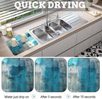 MCALK Turquoise Dish Drying Mat - Image 2