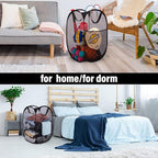 BATTOO Deluxe Strong Mesh Pop up Laundry Hamper Basket - Image 6