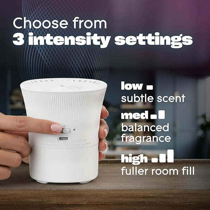 Glade Scent Flow PlugIns Air Freshener, Clean Linen, 1 Device + 4 Refills - Image 3