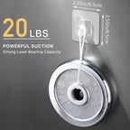 DELITON Clear Cute Storage Hooks, 10 Pack, Adhesion - Image 6