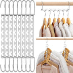 HOUSE DAY 10.5 Inch Closet Space Saving Wardrobe Clothing Magic Hangers by HOUSEDAY
