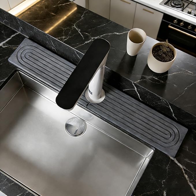 Diatomite Faucet Mat for Kitchen Sink by Unknown