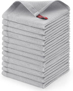 Homaxy 100% Cotton Waffle Weave Dish Cloths by Homaxy
