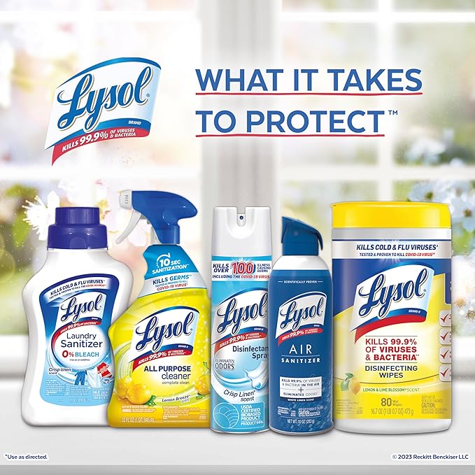 Lysol Disinfectant Wipes, Dorm Room Essentials - Image 5