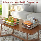 2 Tier Large Fruit Basket for Kitchen Counter - Image 8