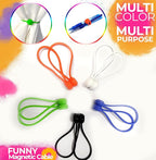 20 Pack Reusable Silicone Magnetic Cable Ties Twist Ties - Image 4