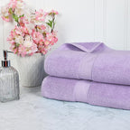 SUPERIOR Egyptian Cotton Pile Bath Sheet Set of 2, Ultra Soft Luxury Towels - Image 2