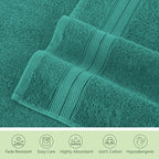 Elegant Comfort Luxury 6-Piece Towel Set, Premium Soft 100% Turkish Cotton - Image 8