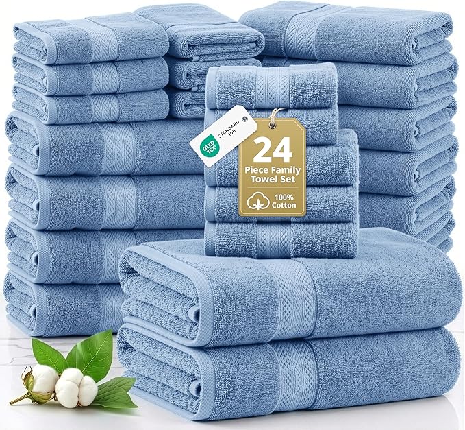 Lane Linen Bath Towel Set by LaneLinen