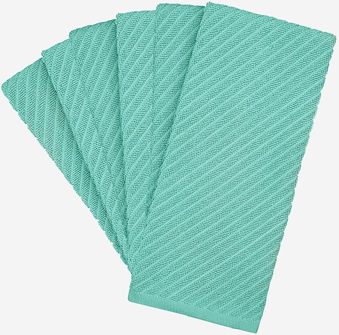 Premium Kitchen Towels | Large Cotton Kitchen Hand Towels | Dish Towels | - Image 3
