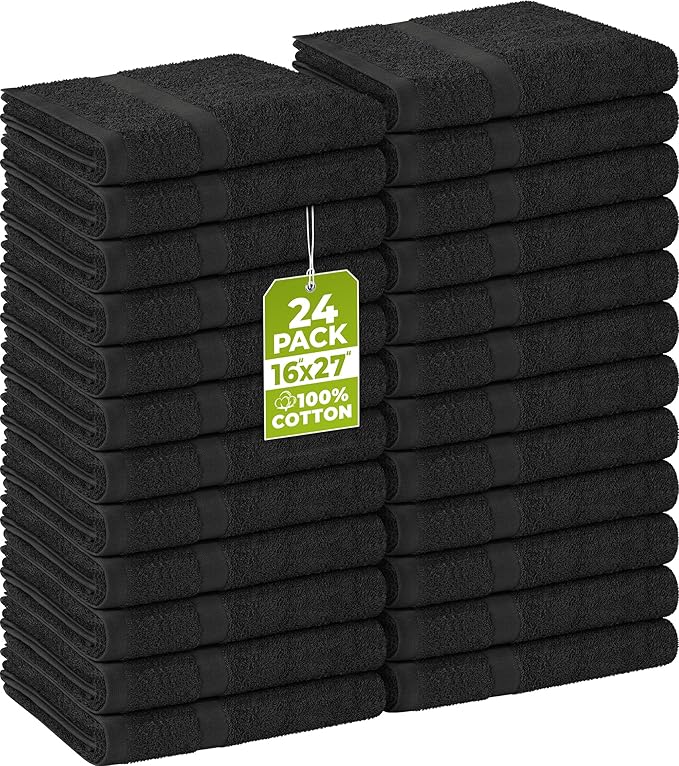 Utopia Towels, Salon Towel, Not Bleach Proof, 16 by 27 Inches, Highly Absorbent by UTOPIATOWELS