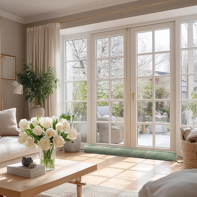 Sunolga Door Draft Stopper Blocks Hot and Cold Air - Image 7
