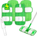 4 Pack Reusable Microfiber Mop Pads, Compatible by BEFANTY