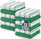 Utopia Towels - Kitchen Towels 12 Pack, 15 x 25 Inches, 100% Ring Spun Cotton by UTOPIATOWELS