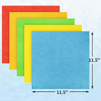 HOMERHYME Microfiber Cleaning Cloth, 100 Pack Cleaning Rags Microfiber Towel - Image 9