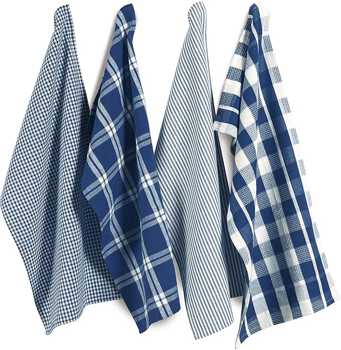 LANE LINEN 100% Cotton Kitchen Dish Cloths, Ultra Soft Absorbent Quick Drying by LaneLinen