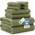 Casa Platino 100% Cotton Hotel Bath Towel Set by CasaPlatino