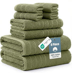 Casa Platino 100% Cotton Hotel Bath Towel Set by CasaPlatino