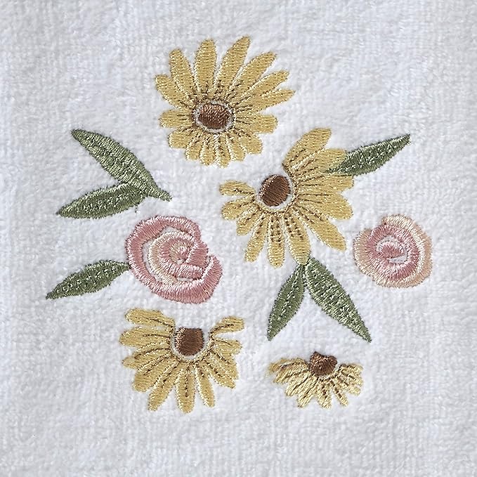 SKL Home by Saturday Knight Ltd. Tossed Flowers Hand Towel - Image 2