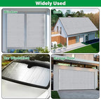 winemana Window Insulation Roll, 24IN x 15FT Reflective Heat Shield Bubble Film - Image 2