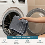 Casa Platino Wash Cloths Pack of 6-100% Cotton Washcloths - Image 7