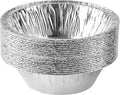 PLASTICPRO 6'' Inch Round Tin Foil Cake Pans Disposable Aluminum, Freezer & by PLASTICPRO