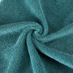 Amazon Basics Fade-Resistant 100% Cotton Bath Towel, Teal Green - Image 6