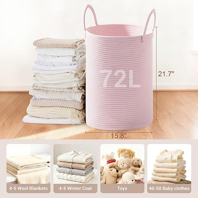 Girls' Tall Laundry Basket - Image 2