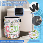 Christian Peace Laundry Basket God Bible Verse Oxford Cloth Laundry Hamper - Image 2
