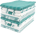 KAF Home Assorted Flat Kitchen Towels | 100% Cotton by KAFHome