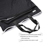wegreeco Large Reusable Hanging Wet Dry Cloth Diaper Bag - Image 5