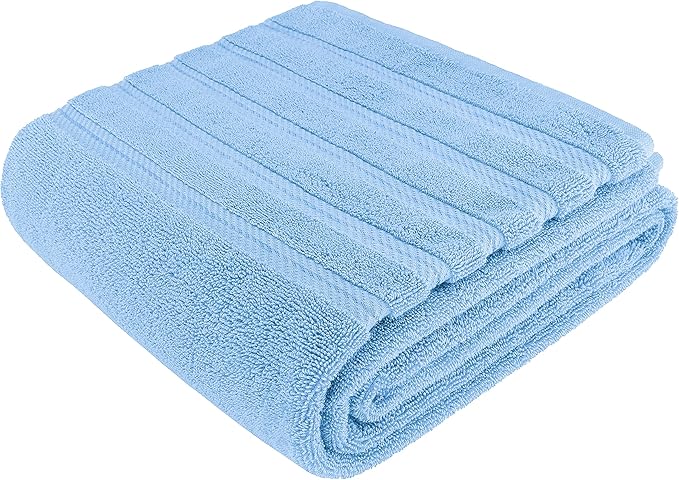 American Soft Linen 35x70 Jumbo Large Bath Towel, 600 GSM 100% Cotton Turkish - Image 7