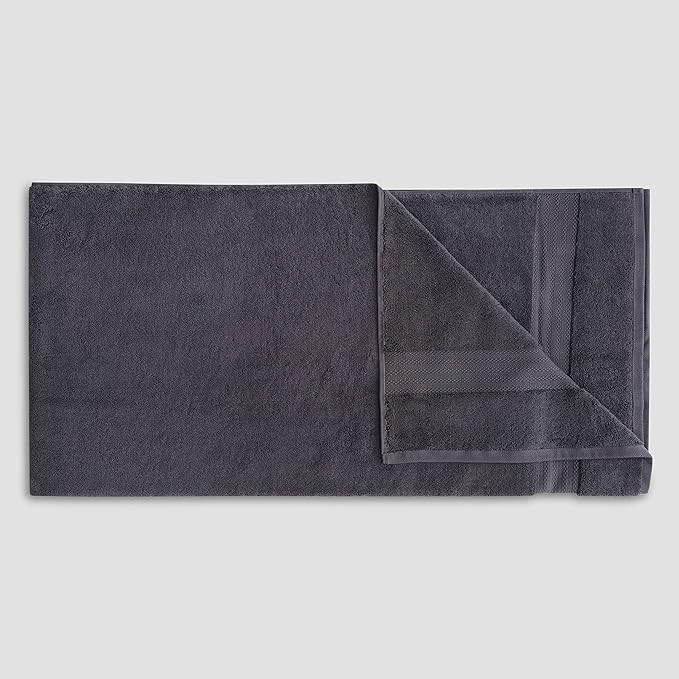 Fabdreams 100% Organic Cotton Bath Sheet Set of 2 700 GSM Oversized Towels - Image 3