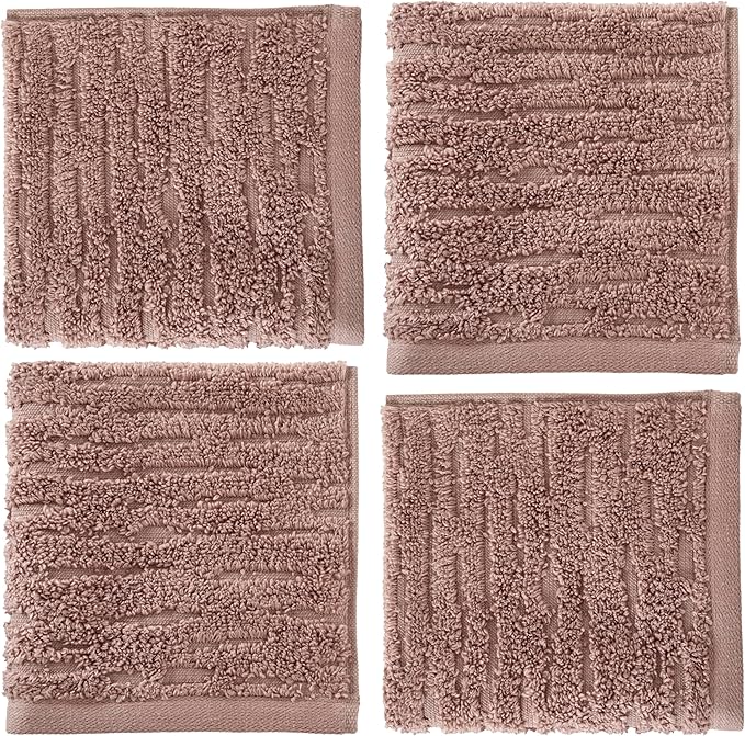 SKL Home CloudSoft Cotton Luxury 4-Piece Washcloth Set - Image 5