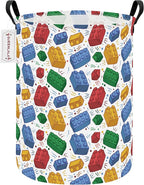 QUEENLALA Large Storage Basket, Laundry Hamper/Bathroom/Home Decor/Collapsible by QUEENLALA